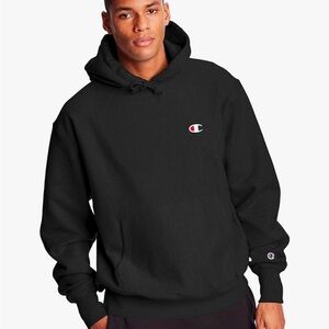 Champion Men's Hoodie Reverse Weave Fleece Comfortable Sweatshirt, Size L